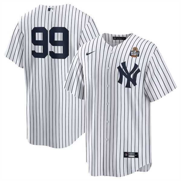 Men's New York Yankees #99 Aaron Judge White 2024 World Series Cool Base Stitched Jersey Dzhi,We sell and wholesale Men's New York Yankees #99 Aaron Judge White 2024 World Series Cool Base Stitched Jersey Dzhi on line form chian!